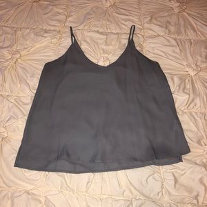 Gray tank top